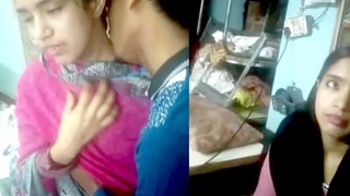 Indulge in a steamy store romance with this erotic video