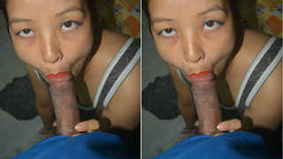 Famous wife Desi receives a satisfying blowjob