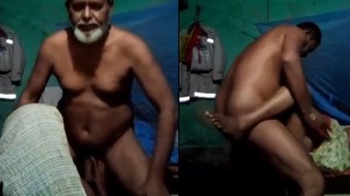 Bangladeshi mature man has sex with his maid