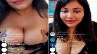 Rajsi Varma, a Desi model, flaunts her voluptuous assets in a video