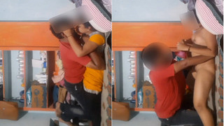 Experience the thrill of Telugu romance with a passionate couple