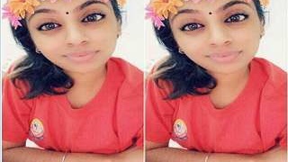 Tamil babe flaunts her big tits in part 3