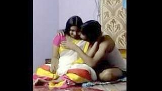 Watch a BBW sister and her best friend get down and dirty in this steamy video