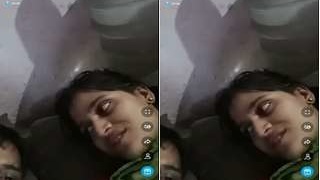 Amateur couple gets intimate on tango show