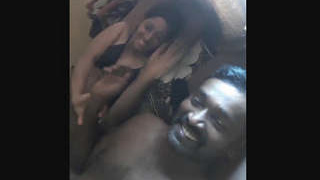 Indian couple enjoys steamy session in the bedroom