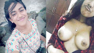 Fresh-faced Indian babe in hot amateur porn video