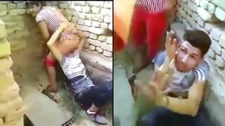 Desi wife and lover caught in the act of outdoor adultery, MMS video