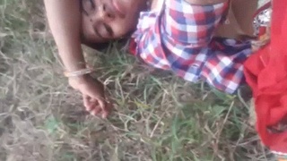 Experience the thrill of outdoor sex in this Indian sex video