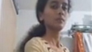 Indian college girl undresses and masturbates in bathroom video