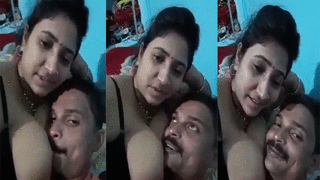 Busty bhabhi's home video MMS scandal with big boobs and naughty behavior