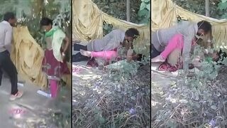 Desi MMC sex in the wild caught on camera