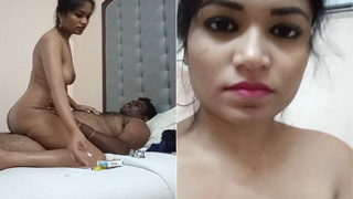 Desi amateur Mllau shows off her skills in exclusive porn video