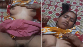 Amateur desi bhabhi's big boobs get squeezed and fucked in exclusive video
