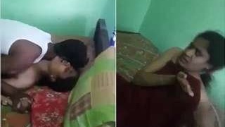 Indian babe gets caught having sex with her boyfriend
