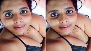 Bhabhi's sensual masturbation and handjob in part 2 of amateur video