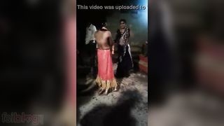 Village Indian sex movie featuring public nudity and dancing