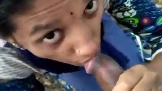 Indian black cock gets pleasured in the great outdoors