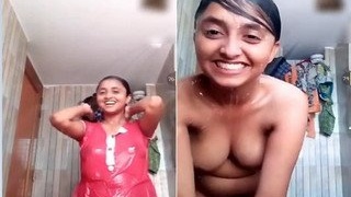 Bhabi's big boobs and sexy curves on display in exclusive video
