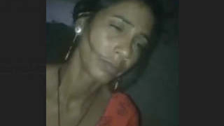 Bhabi's night with her lover in a steamy video