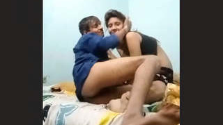 Cute couple from Desi region engages in passionate sex