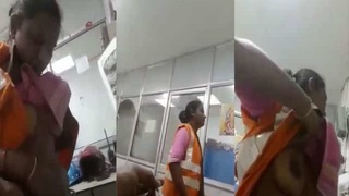 Desi MMS scandal: Hindi sex video with office workers