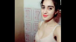 Pakistani college girl with big tits in part 2 of the video