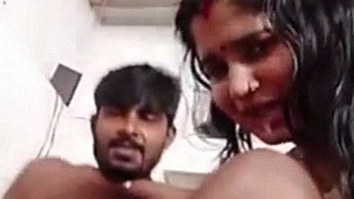 Monica Bhabha's oral sex skills on display in live video