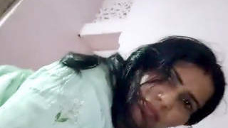 Desi village bhabhi rides her man in a steamy video