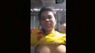 Country girl gives a steamy performance for her lover