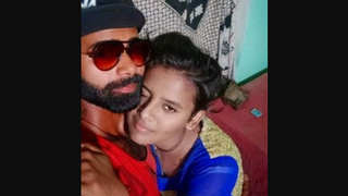 Horny aunty masturbates and moans about her big boobs