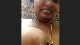 Tempting Malayali bhabhi flaunts her breasts and pussy