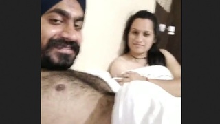 Sardarji and his GF in hotel room