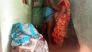 Tamil wife enjoys real sex with her husband at home