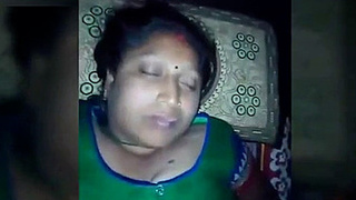 Desi husband takes advantage of his sleeping wife for sexual pleasure