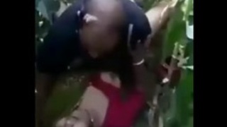 Outdoor sex with a Myanmar girl in a village setting