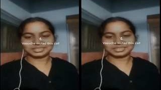 Exclusive Telugu girl reveals her naked body in a video