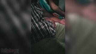 Tamil couple's steamy bus ride with amateur porn