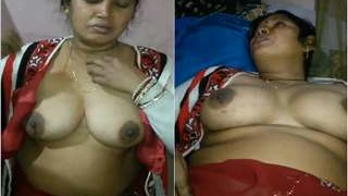 Exclusive Desi Bhabhi gets fucked hard and receives cum on her pussy