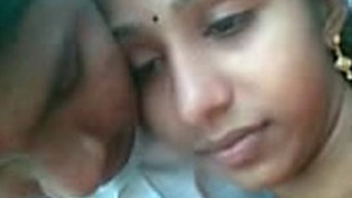 Desi couple's steamy makeout session on a beach in clear audio