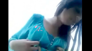 Pakistani couple enjoys outdoor sex in the jungle