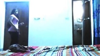 Randi Bengali gives a blowjob and gets fucked