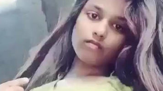 Cute girl exposes her sexy figure in a seductive manner