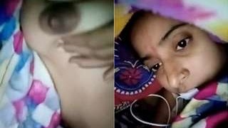 Sweet Indian girl reveals her body in part 4 of the video