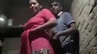 Aunty from rural area gets fucked doggy style in Indian porn video