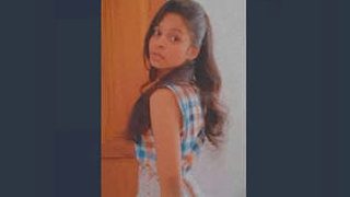 Lankan cutie flaunts her perky boobs and pussy in a seductive video