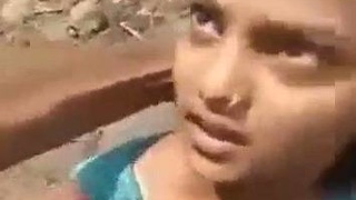 Indian couple enjoys outdoor sex in chodan video