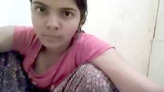 Watch a cute black girl Reya pee in this steamy video