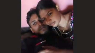 Desi couple share passionate moments in bed