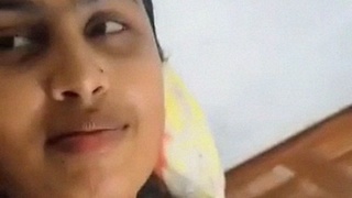 Desi couple's steamy hotel room sex on camera