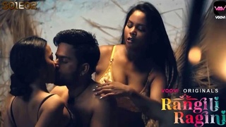 Ragini's Sizzling Performance in Hot Hindi Web Series on Voovi